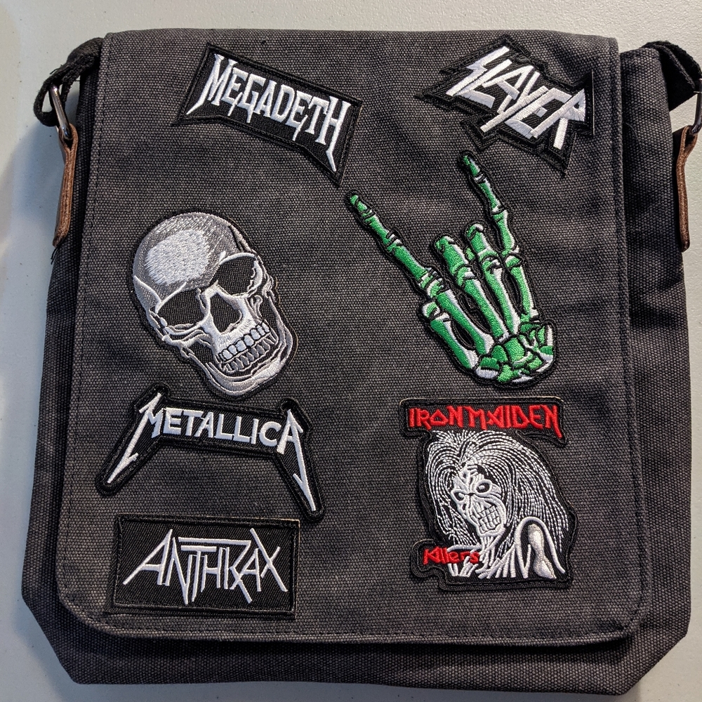 Concert bag, messenger bag, rock shirt, festival - Picture 5 of 5
